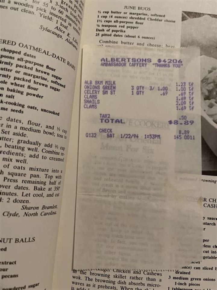 Can a store pull up an old receipt?