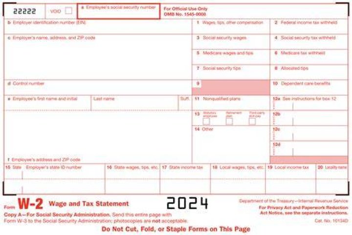 Does everyone fill out a W-2?