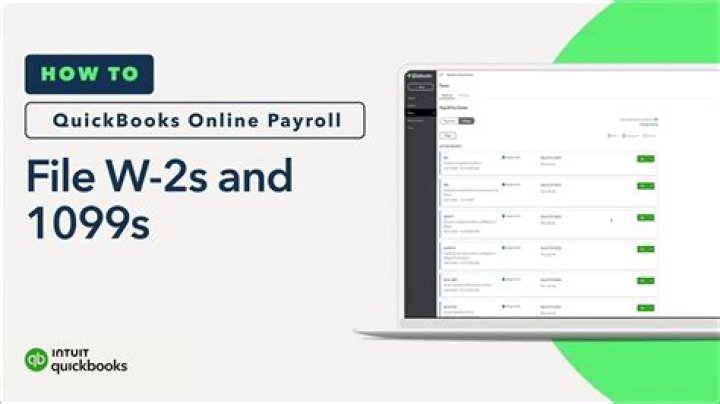 Does QuickBooks Online automatically send out W-2?