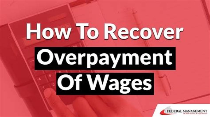How do DWP recover overpayments?