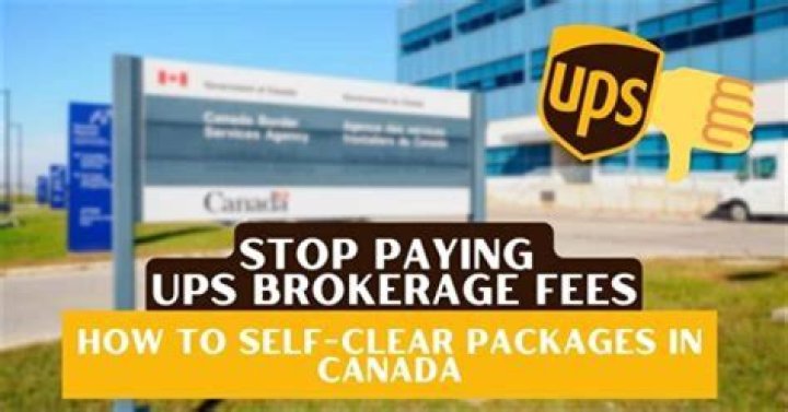 How do I avoid ups brokerage fees?