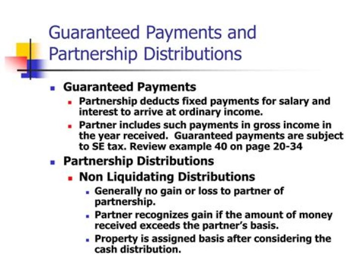 How do I report a guaranteed payment?