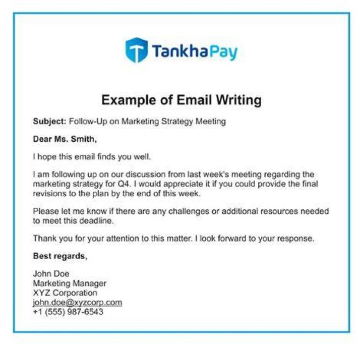 How do I write an email for a waiting response?