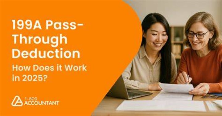 How does the 20 pass-through tax deduction work?