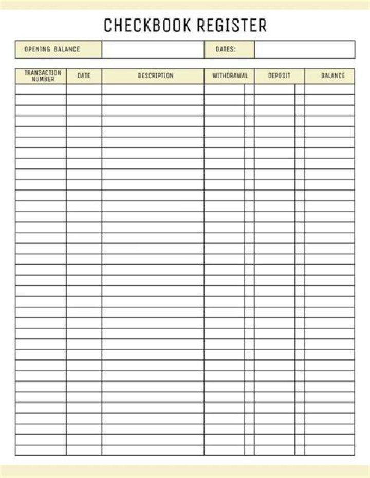 How long do you keep check registers?