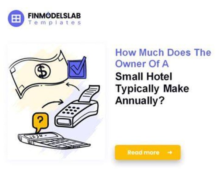 How much do small hotel owners make?