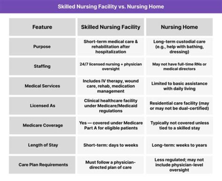 What are nursing facility services?