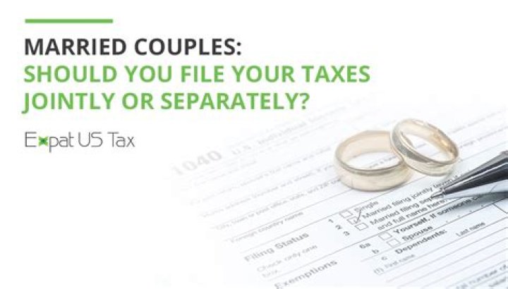 When do married couples decide to file jointly or separately?