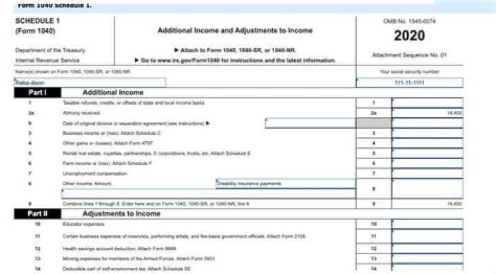 Where do refunds go on a Schedule C?