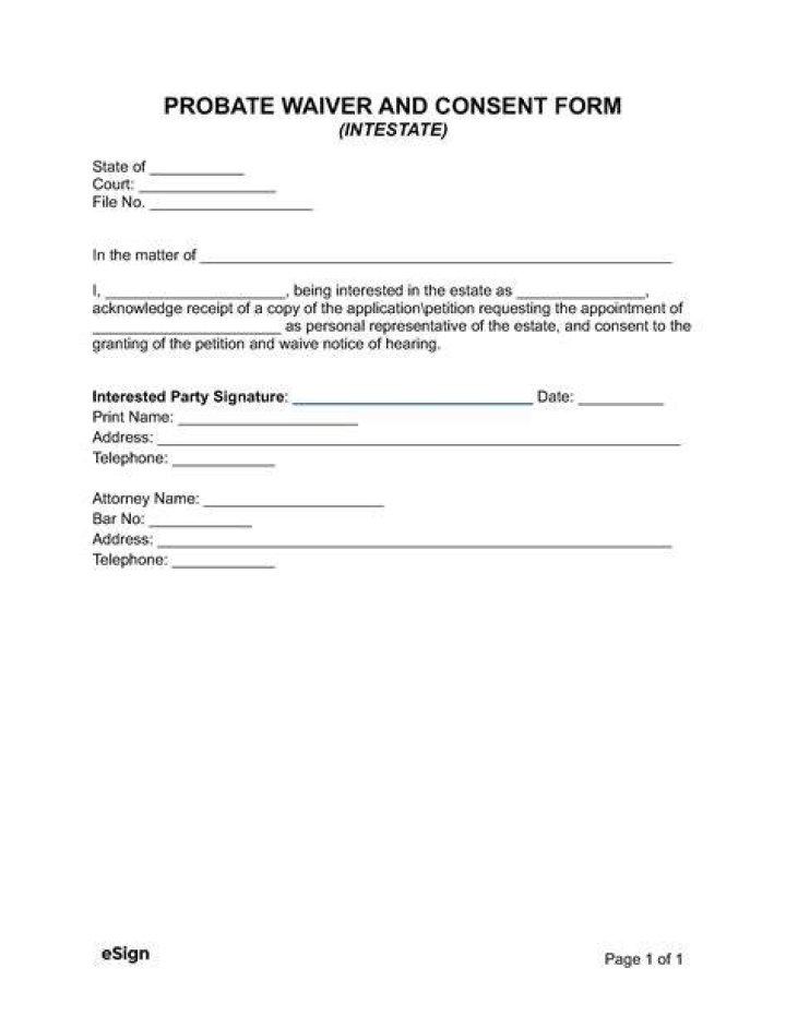 Will with probate order?